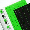 Usage example - After The Rain 8-bit number paper sticker set