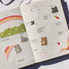Usage example - After The Rain Bear and rabbit paper sticker