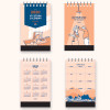 Calendar pages - Wanna This My 2020 mini monthly standing desk calendar