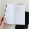 100gsm paper - Monopoly Simple diario small lined notebook