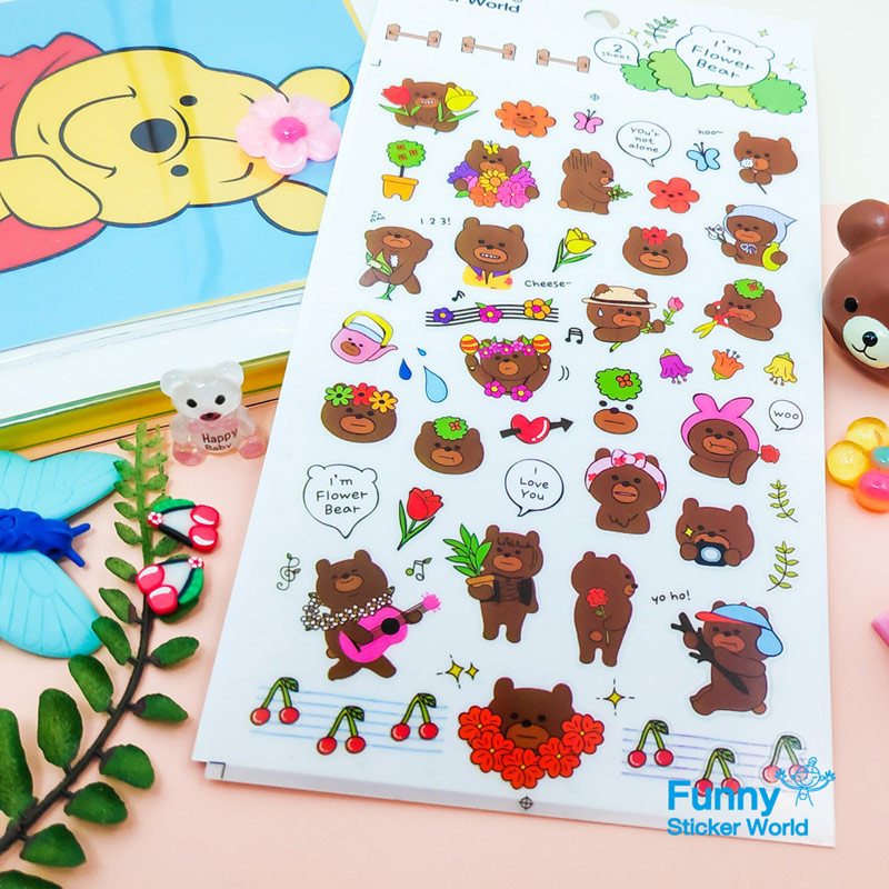 sticker 3 bears - Buy sticker 3 bears with free shipping on