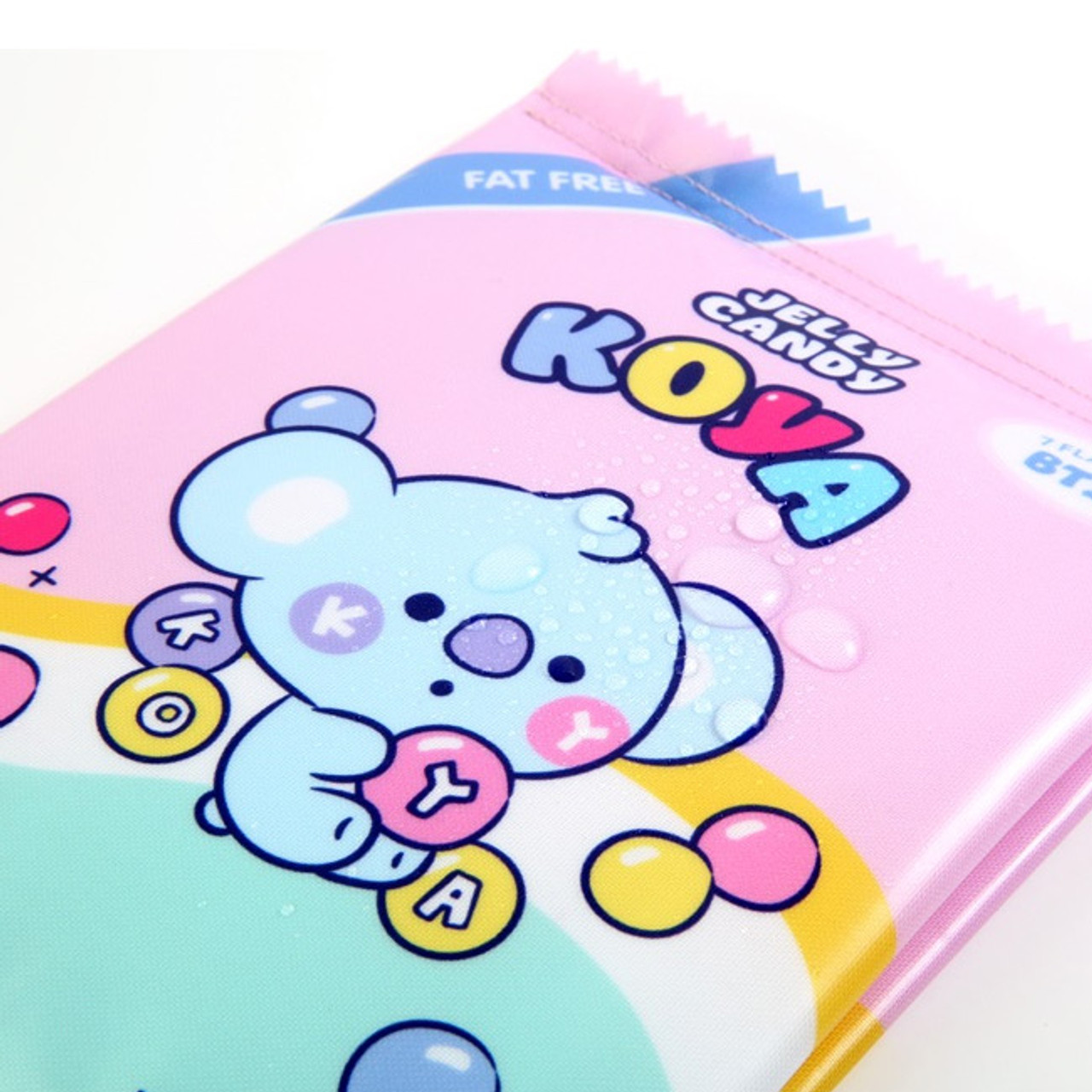 BT21 Jelly Candy Baby Snack Package Large Zipper Pouch