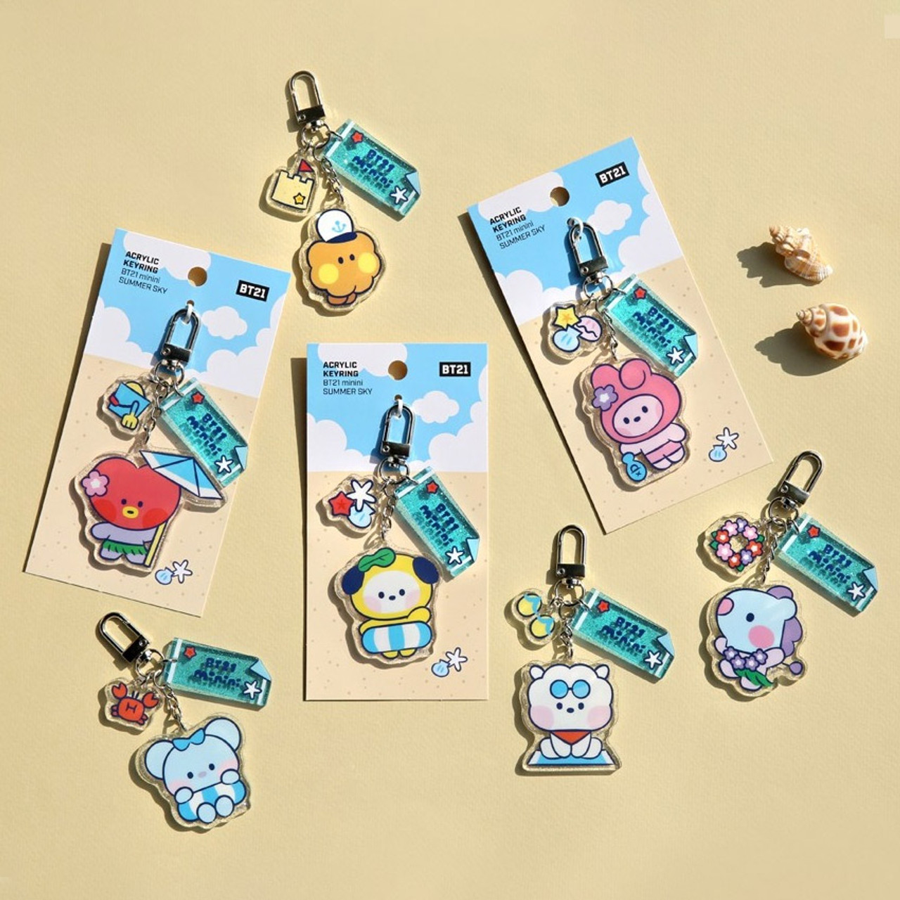BT21 ブックマーク　バンダナ　セット BT21 ブックマーク バンダナ セット