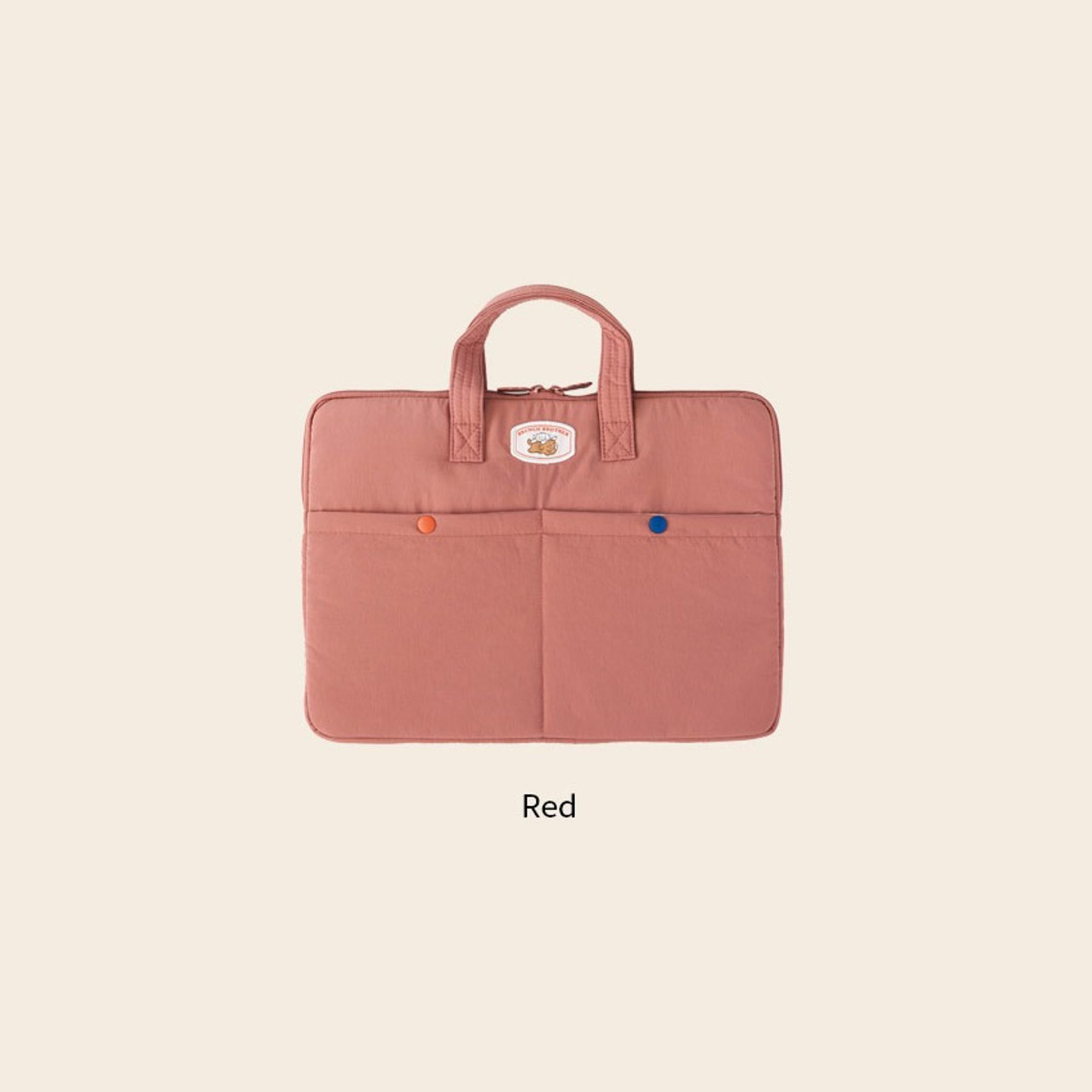 【ROMANE】Brunch Brother 15-inch poodle laptop pouch 15