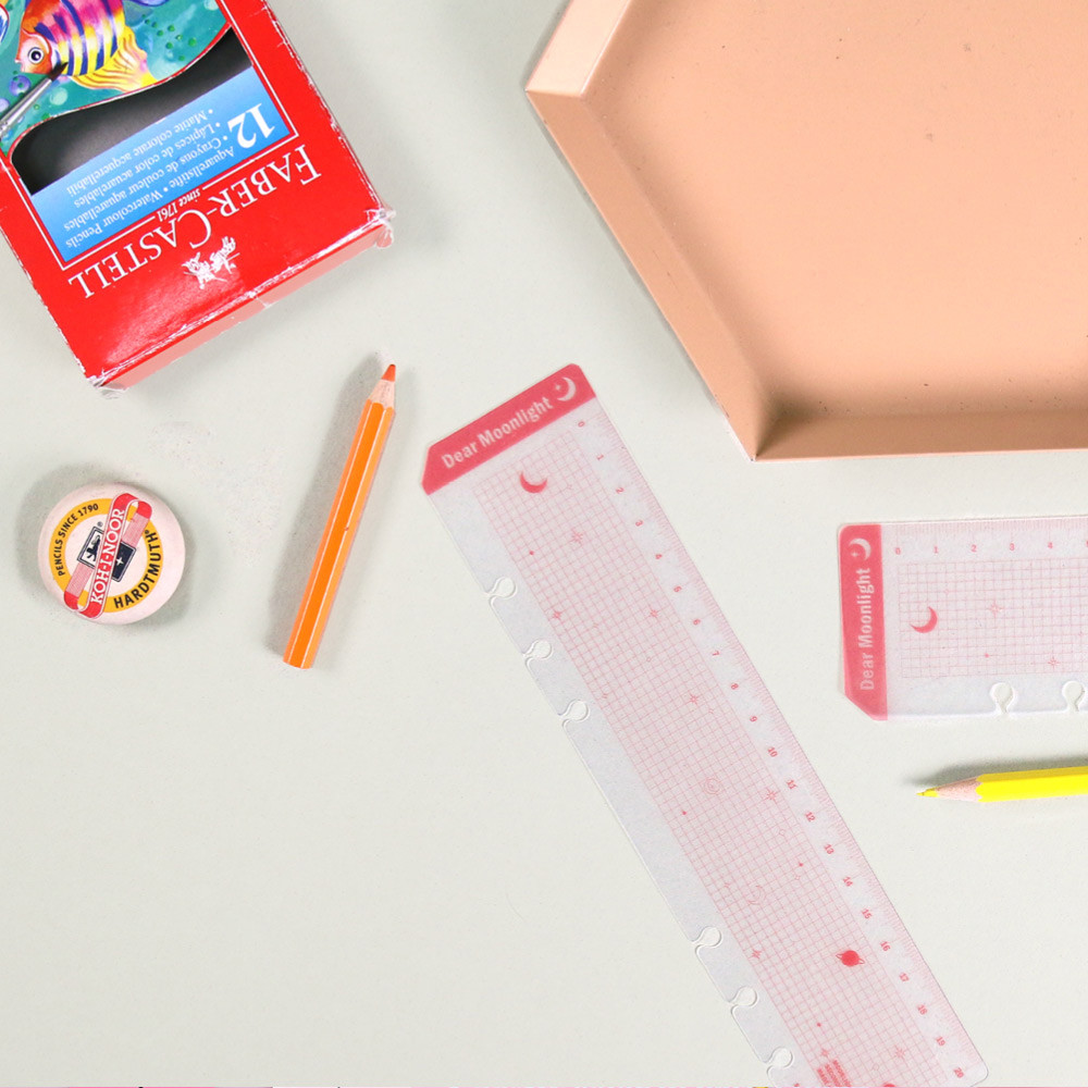 Second Mansion Bookmark Ruler Page Marker A5 6 Ring Binder