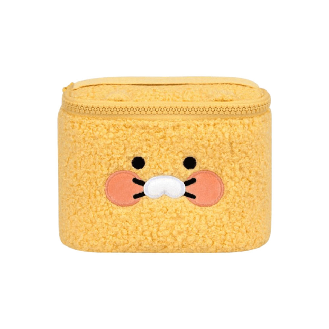【KAKAO FRIENDS】CHOONSIK★Square Poop Bag Pouch Kakao Friends Choonsik Boucle Cube Pouch