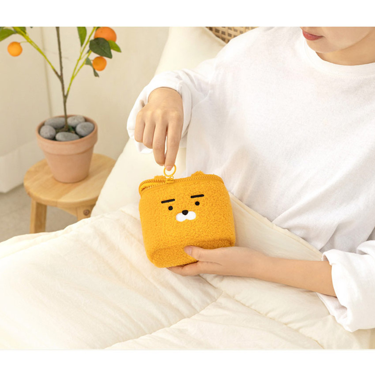 【KAKAO FRIENDS】Ryan★Jelly Pad Pouch [12inch] Kakao Friends] Jelly Pad Pouch Ryan Tablet PC iPad Pouch