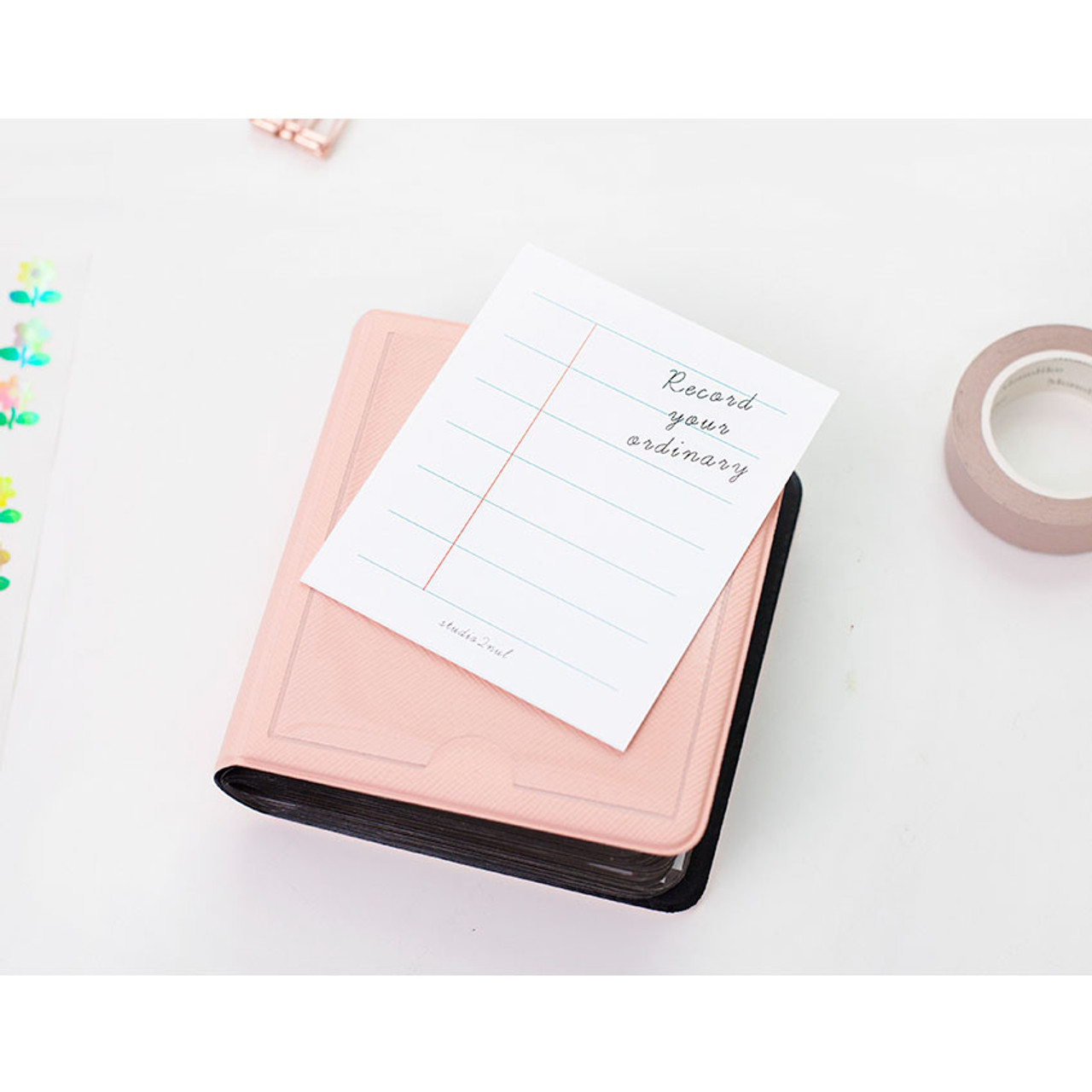 2NUL Pocket Slip in Photo Album for Instax Square