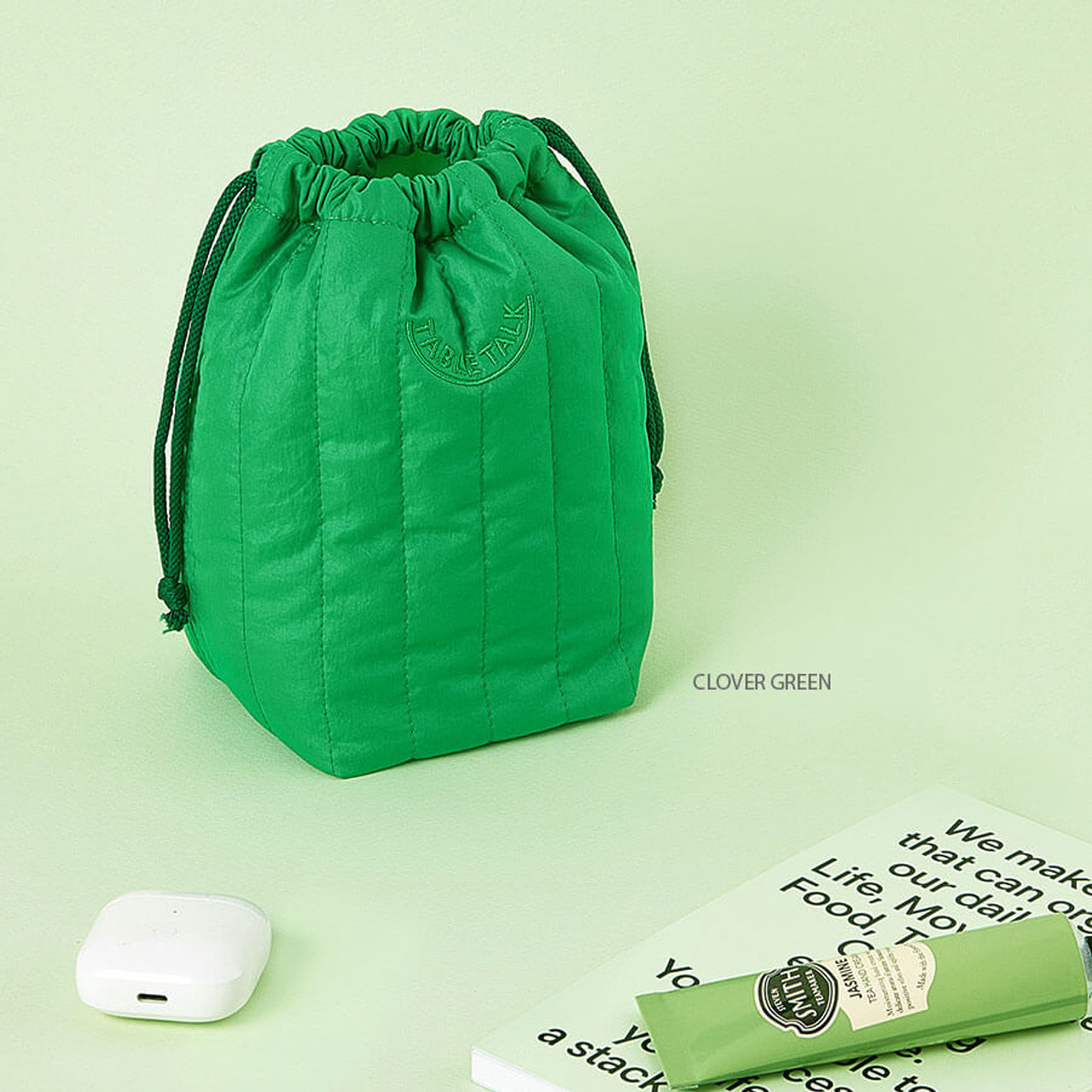 Antenna Shop Table Talk Padded Drawstring Pouch