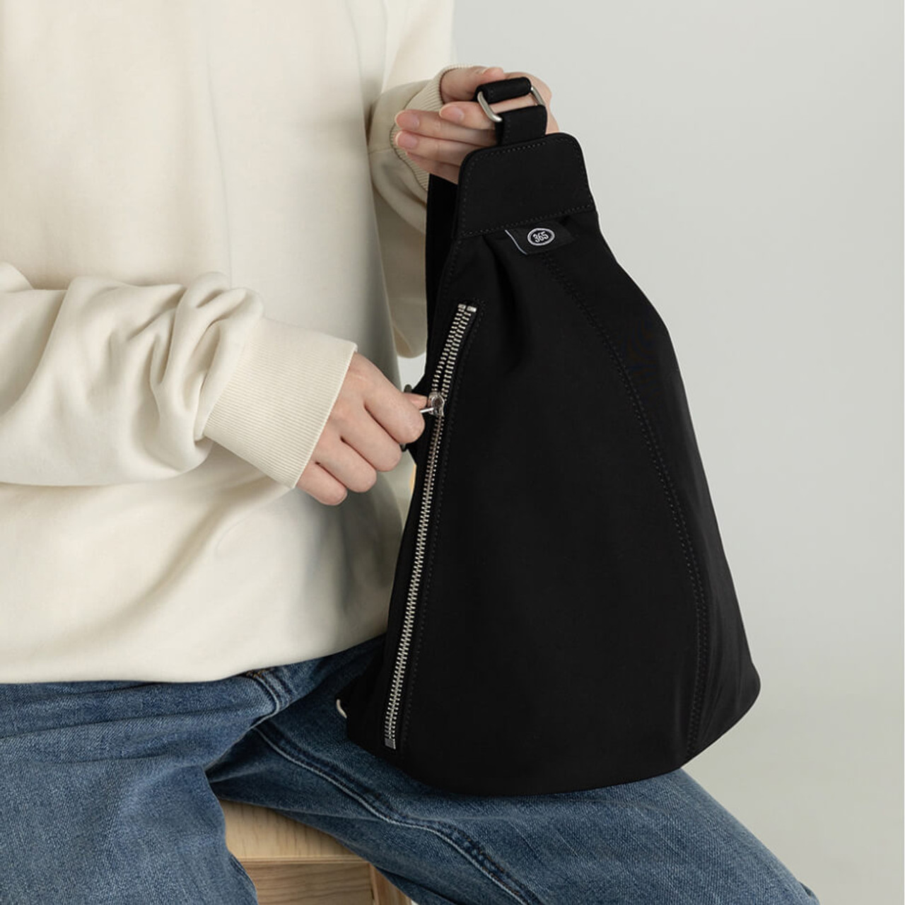 【ROMANE】Romane 365 slingback Romane 365 Recycled Sling Bag: Eco-Friendly, Stylish
