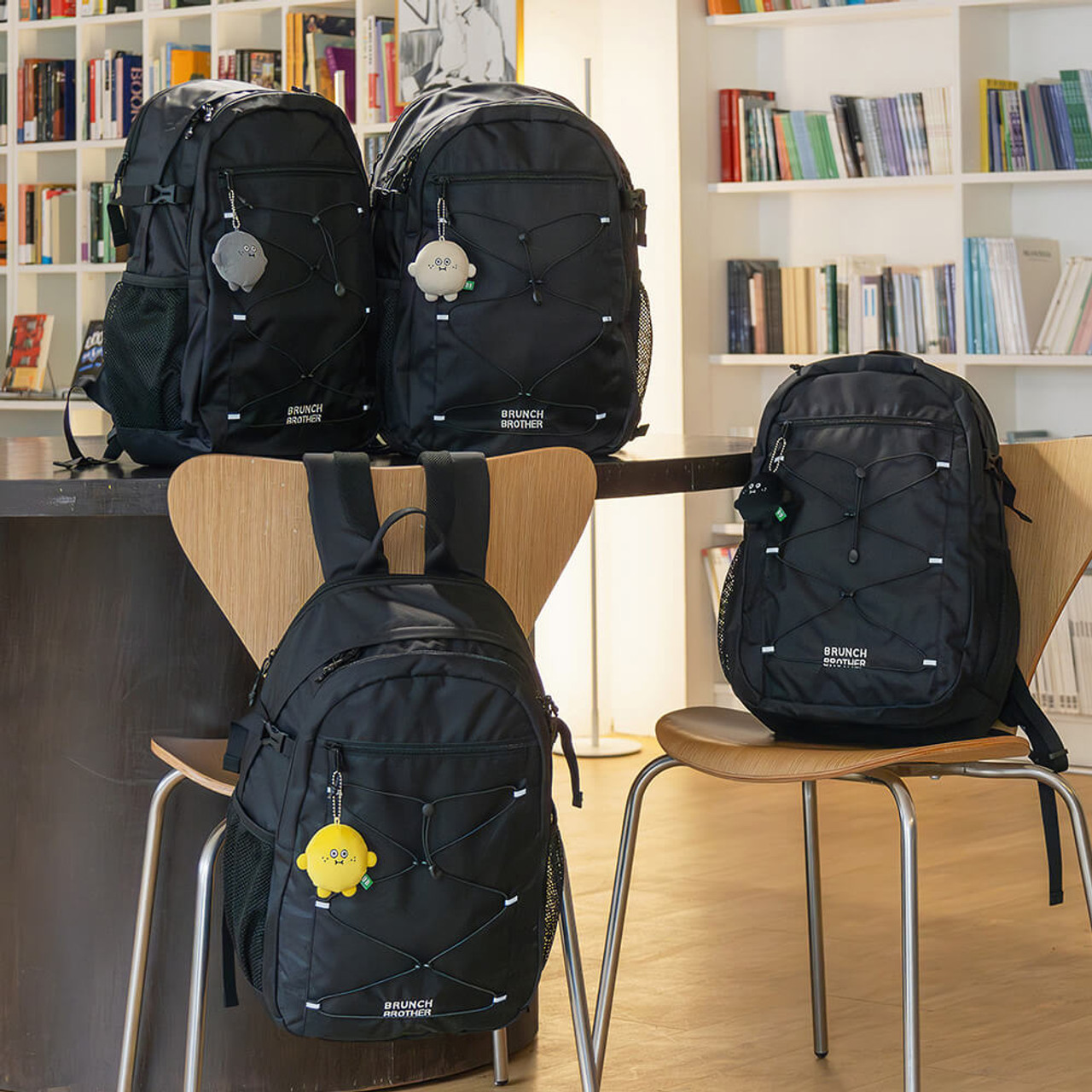 【ROMANE】Brunch Brother Popo Backpack Romane Brunch Brother Popo Backpack: Style Meets Adventure