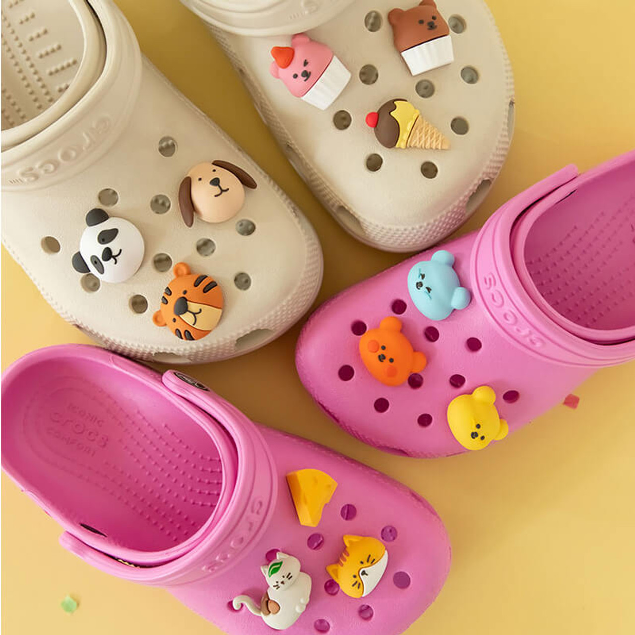 Dailylike Silicone Charm Set(05-08) - Fun Shoe Decoration
