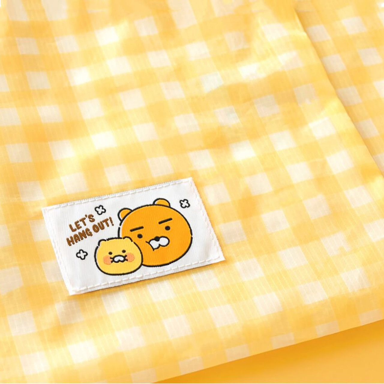 Kakao Friends Choonsik Travel Drawstring Pouch Bag
