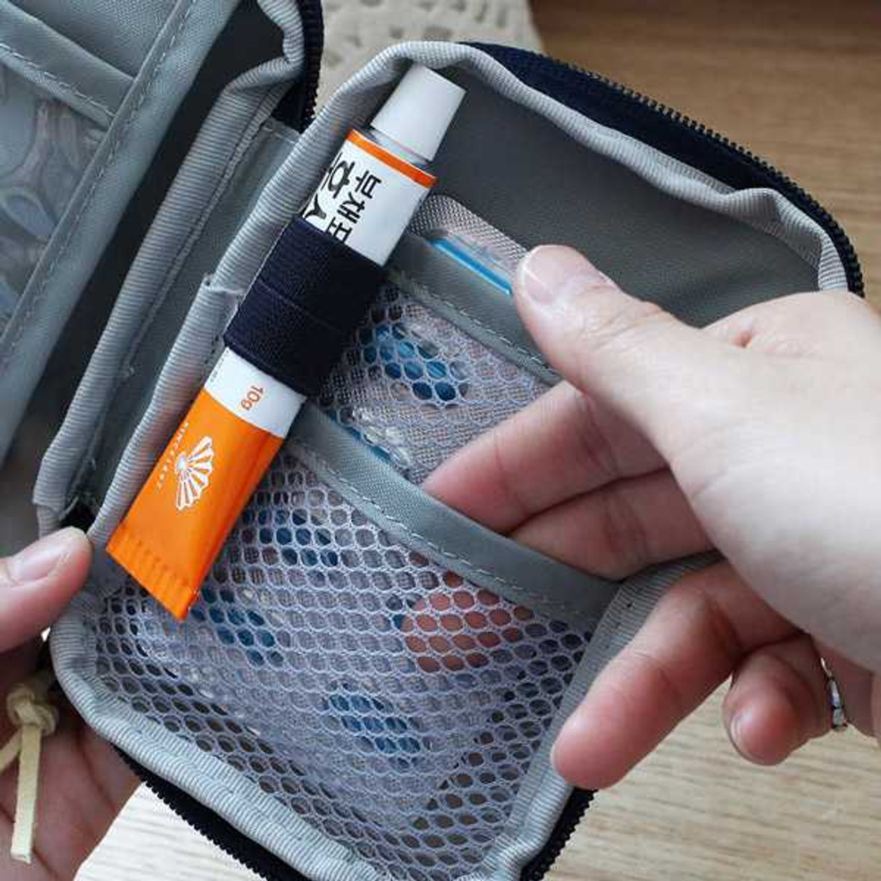 新品未使用 NEIGHBORHOOD TRAVEL POUCH-L Neighborhood Travel Pouch-L | Black