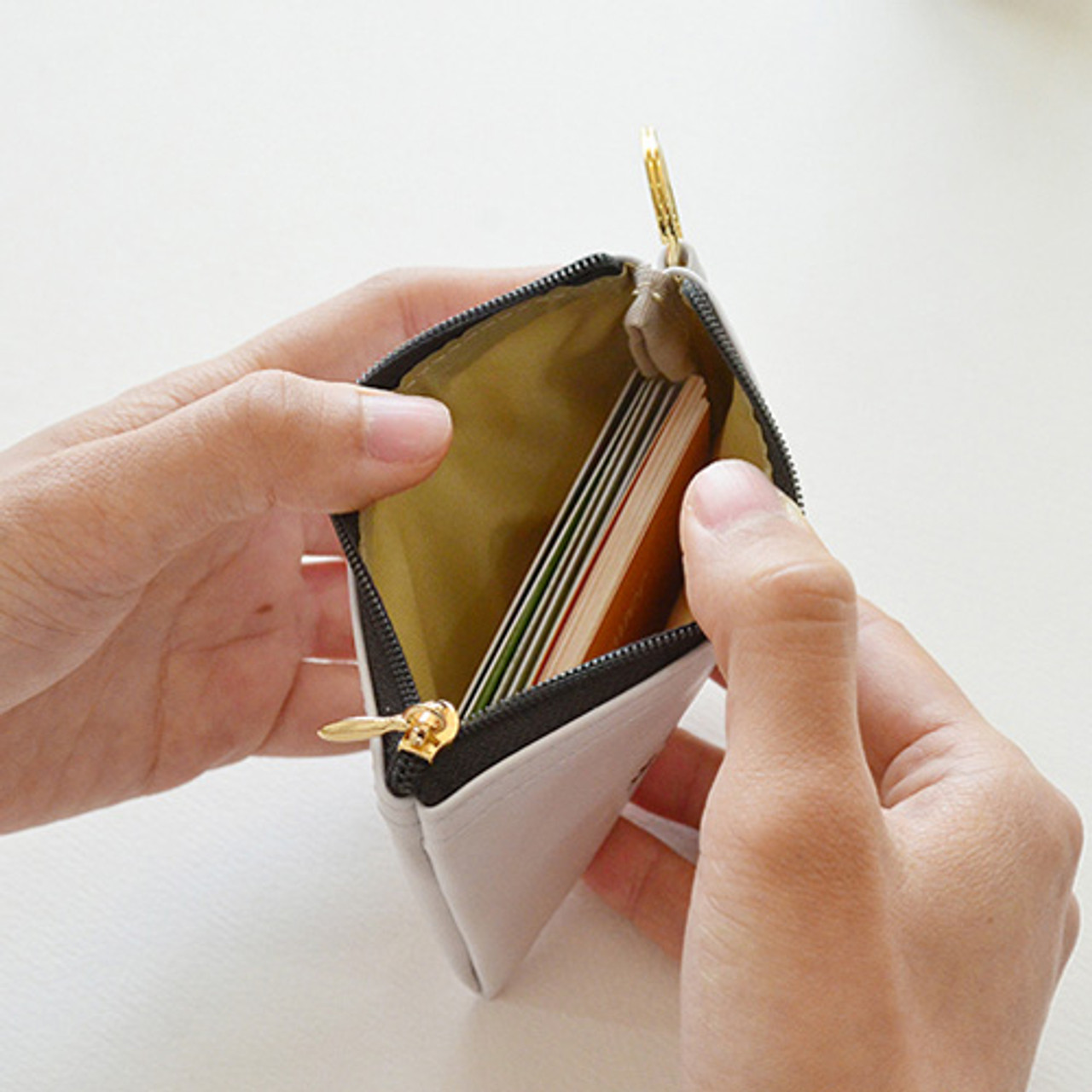Jam studio In the zoo coin card zipper wallet with key ring