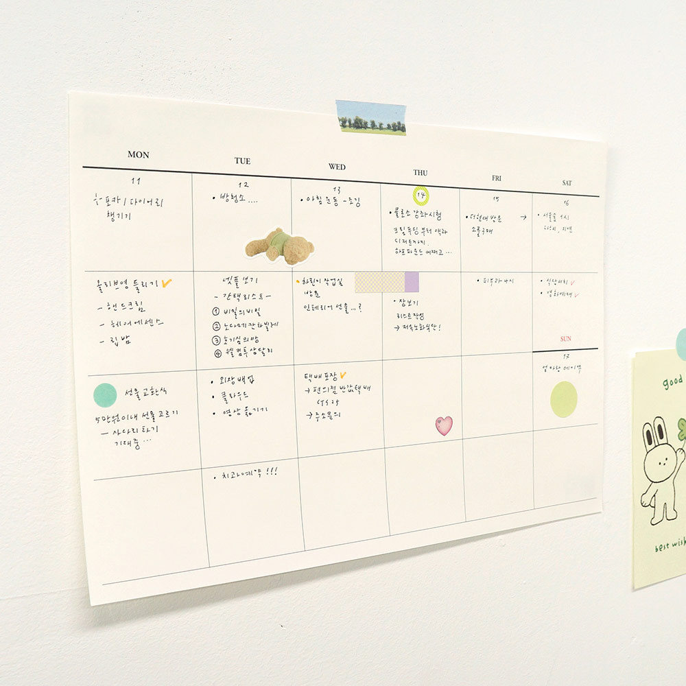 O CHECK A4 Dateless Weekly Desk Planner Pad o-check-a4-dateless-weekly-desk-planner-pad