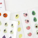 Fruit clear sticker - GMZ Fruit and removable sticker pack