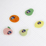 Fruit clear sticker - GMZ Fruit and removable sticker pack