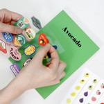 Usage example - GMZ Fruit and removable sticker pack