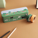 Dailylike Go to picnic 10 masking tapes set with tin case