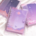 Twinkle moonlight A5 6-ring dateless weekly diary planner