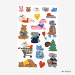 My buddy - Dailylike My buddy removable paper sticker