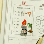 Usage example - Dailylike My buddy removable paper sticker