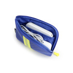 Ocean blue - Monopoly Air mesh small cable half zipper case pouch