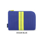 Ocean blue - Monopoly Air mesh small cable half zipper case pouch