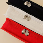 Double zipper pouch - After The Rain On the table zipper pencil case pouch