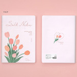 Tulip - Ardium Soft medium lined notebook 128 pages