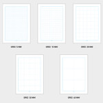 2NUL Editor pick 6-ring grid note paper refill