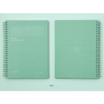 Mint - Ardium Color spiral grid notebook 126 pages