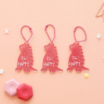Happy - Oh-ssumthing O-ssum shiny charm with chain strap