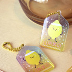 I can do it - Oh-ssumthing O-ssum shiny charm with chain strap