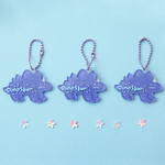 Dinosaur - Oh-ssumthing O-ssum shiny charm with chain strap