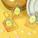 I can do it - Oh-ssumthing O-ssum shiny charm with chain strap