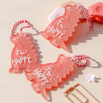 Happy - Oh-ssumthing O-ssum shiny charm with chain strap
