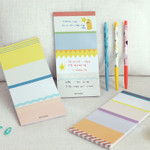 Usage example - Oh-ssumthing O-ssum memo notepad 918 with the perforated line