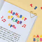 Usage example - Wanna This Twinkle Alphabet and Number craft deco sticker