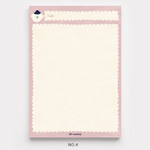 No.4 - O-ssum A5 size grid and blank notes memo notepad 