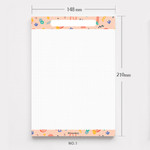 No.1 - O-ssum A5 size grid and blank notes memo notepad 