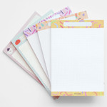 Usage example - O-ssum A5 size grid and blank notes memo notepad 