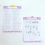 Usage example - O-ssum A5 size grid and blank notes memo notepad 