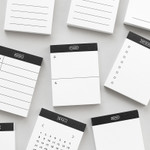  2NUL Drawing memo checklist weekly plan notes notepad