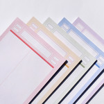 After The Rain Label B5 size grid notes memo notepad