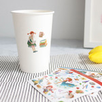 Usage example - Anne and Daddy long legs self-cut clear sticker
