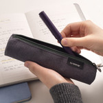 Usage example - Byfulldesign Tiny but Big tube zipper pencil case 