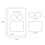Size - Dash and Dot And dots memo notes sticky notepad ver3 Size - Dash and Dot And dots memo notes sticky notepad ver3