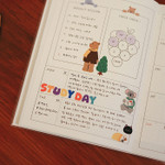 Usage example - Dailylike Alphabet removable paper diary deco sticker seal